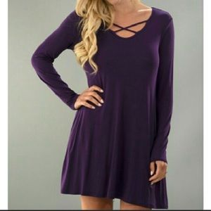 NWOT Purple Dress